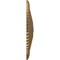 Ekena Millwork Shakuras Ceiling Medallion (Fits Canopies up to 5"), Hand-Painted Pale Gold, 24"OD x 3"P CM24SHPAS - alternate 4